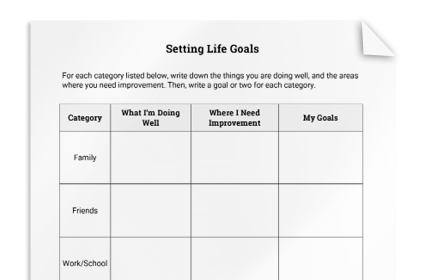Setting Life Goals