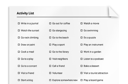 Activity List
