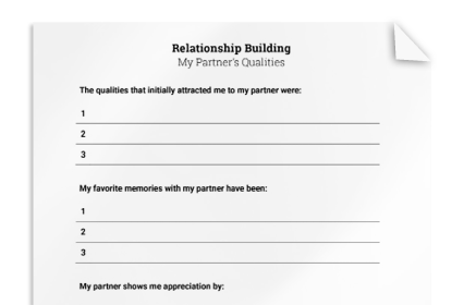 My Partner's Qualities