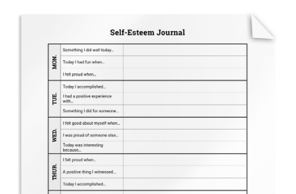 Self-Esteem Journal