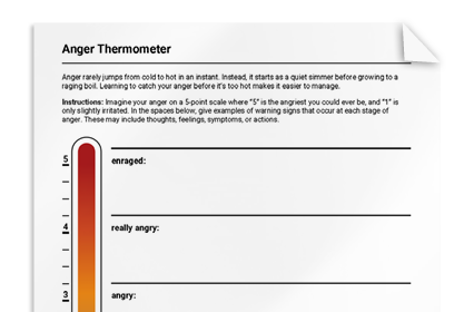 Anger Thermometer