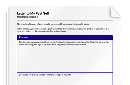 Letter to My Past Self