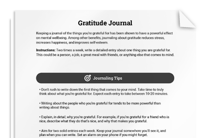 Gratitude Journal